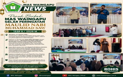 MAS Waingapu Gelar Peringatan Maulid Nabi Muhammad SAW 1448 H / 2026 M