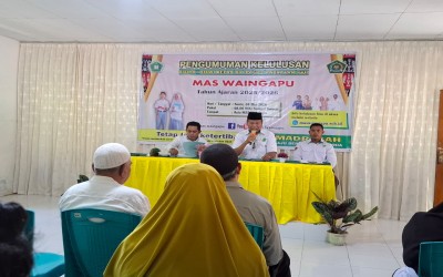 Pengumuman Kelulusan Siswa/i MAS Waingapu Angkatan XVII Tahun 2026