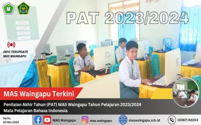 Pelaksanaan Penilaian Akhir Tahun (PAT) 2024 Mapel Bahasa Indonesia