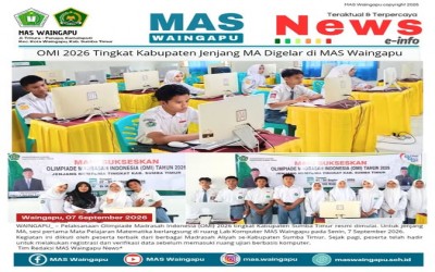 OMI 2026 Tingkat Kabupaten Jenjang MA Digelar di MAS Waingapu, Sesi 1 Matematika Berlangsung Lancar